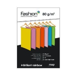 Krāsains papīrs FASHION Brilliant Rainbow A4 80g/m2 7x10lap.