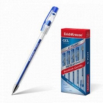 Pildspalva gēla G-Point,  0.38mm zila ErichKrause