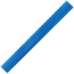 Lineāls 30cm aluminija zila