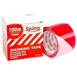 Brīdinājuma lente (bez līmes) 100m x 70mm sarkana-balta