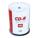CD-R 80min/700Mb 52x (cake)100 FreeStyle TW